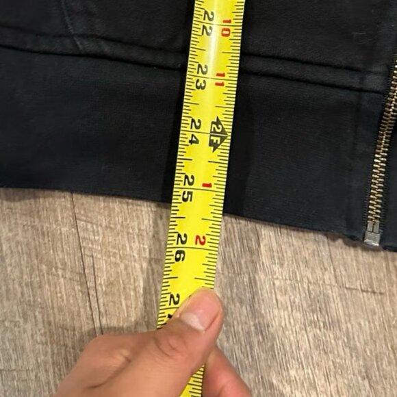 Flint And Tinder Zip Up Hoodie Black Medium Made In USA - Picture 3 of 4